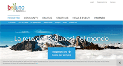 Desktop Screenshot of bellunoradici.net