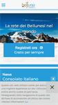 Mobile Screenshot of bellunoradici.net
